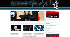 Desktop Screenshot of budapestkendo.hu